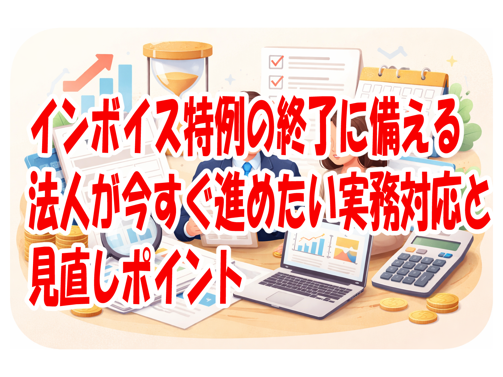 インボイス特例の終了に備える 法人が今すぐ進めたい実務対応と見直しポイント