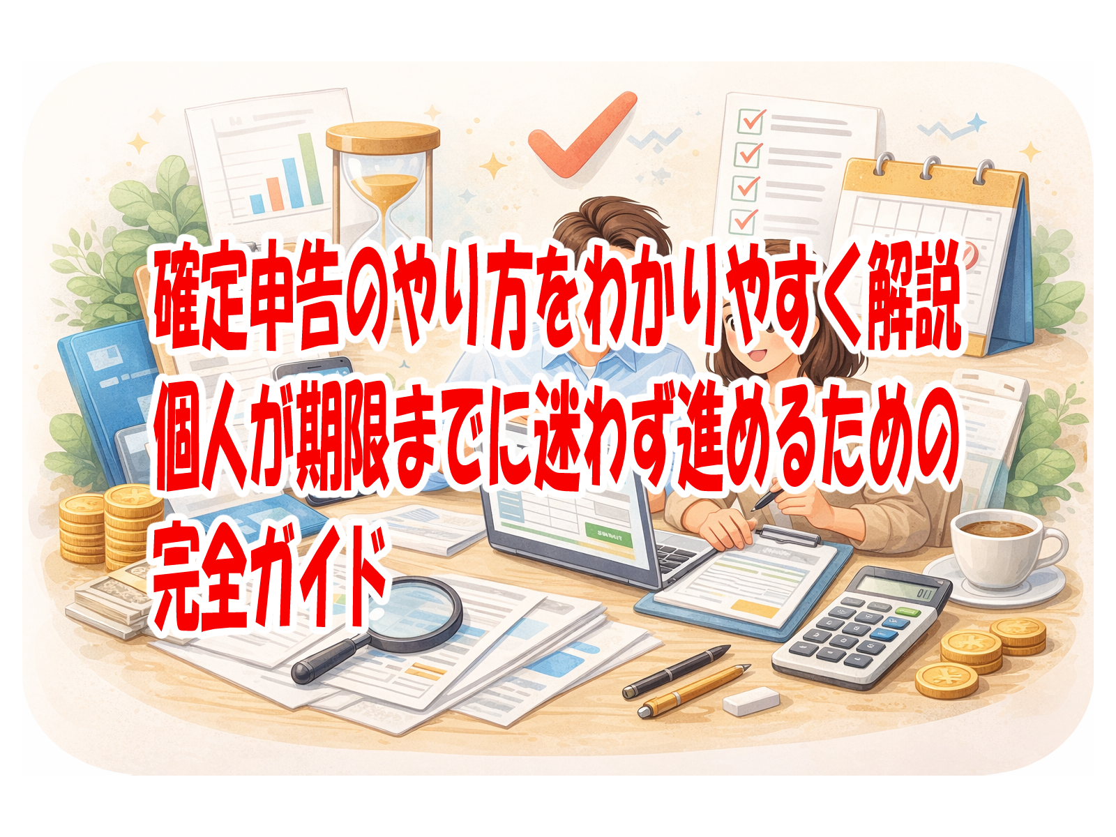 確定申告のやり方をわかりやすく解説 個人が期限までに迷わず進めるための完全ガイド