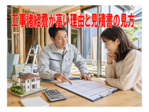 工事諸経費が高い理由と見積書の見方
