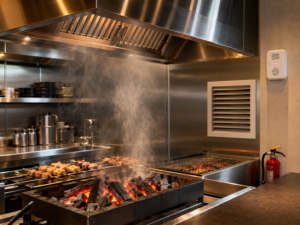 炭の排熱量と必要排気量 一酸化炭素を防ぐ安全対策